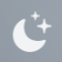 icon of moon and stars
